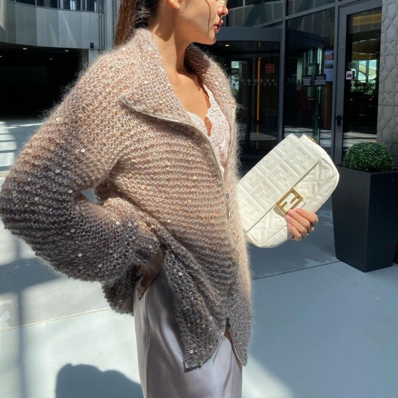 Fashion sweater with Sequins