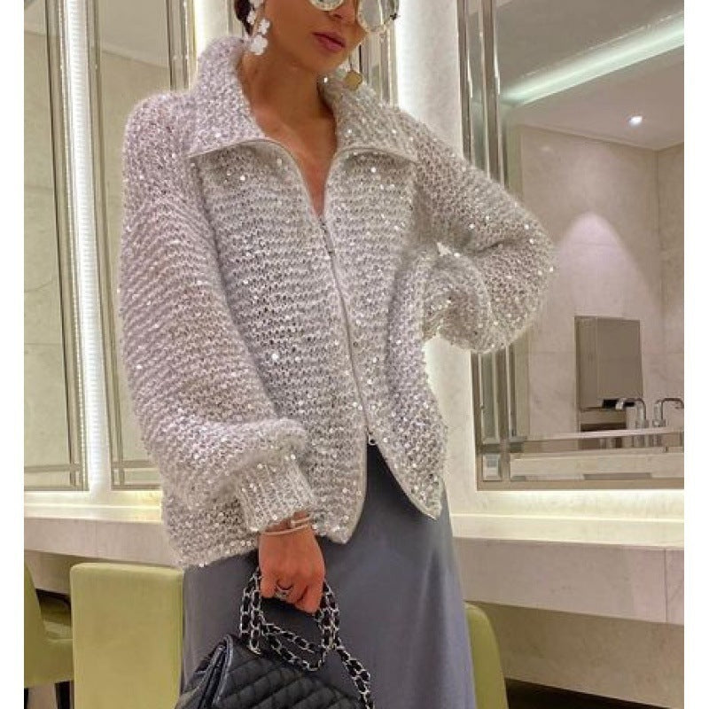 Fashion sweater with Sequins