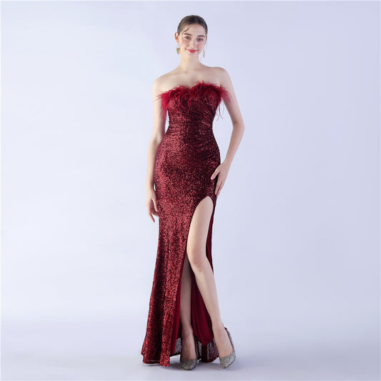 Craft Host High-end Evening Dress