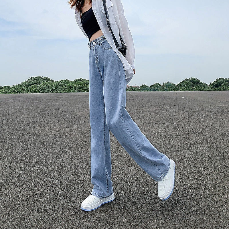 Damen Jeans mit hoher Taille