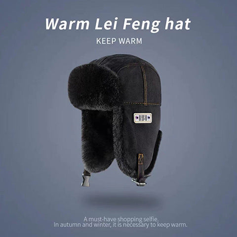 Cotton Hat Winter Thickened Earflaps