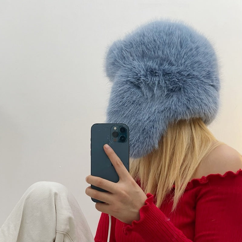 Ushanka Female Northeast Plush Bonnet