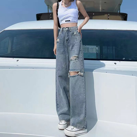 Ripped Jeans Damen