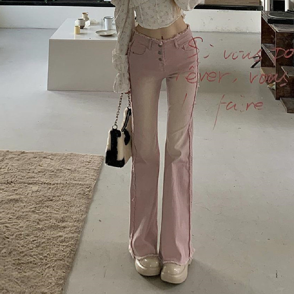 Damen High Waist Jeans