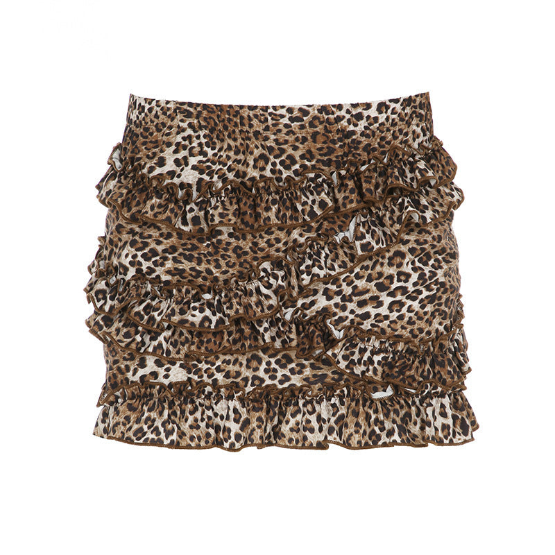 Leopard Style Skirt