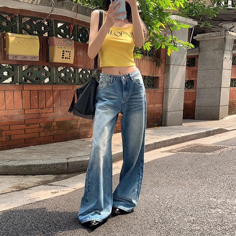 Retro Washed High Jeans