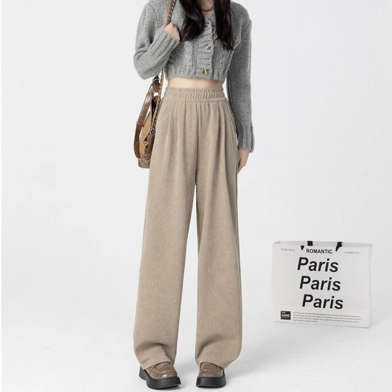 Casual Wide-leg Pants