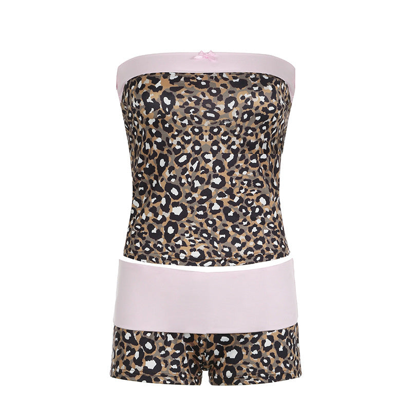 Hot Pants Two-piece Set For Women