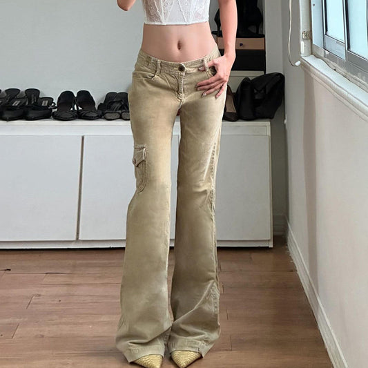 American Retro Casual Straight-leg Jeans