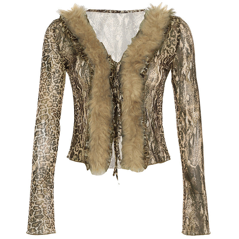 Vintage Leopard Jacket