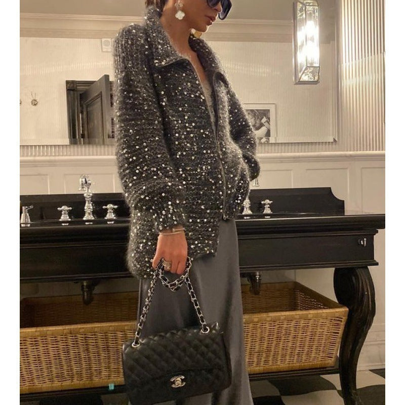 Fashion sweater with Sequins