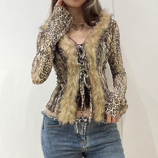 Vintage Leopard Jacket