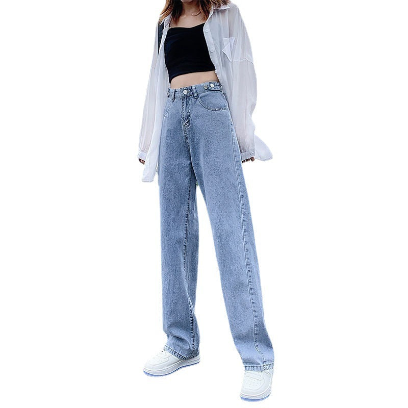 Damen Jeans mit hoher Taille