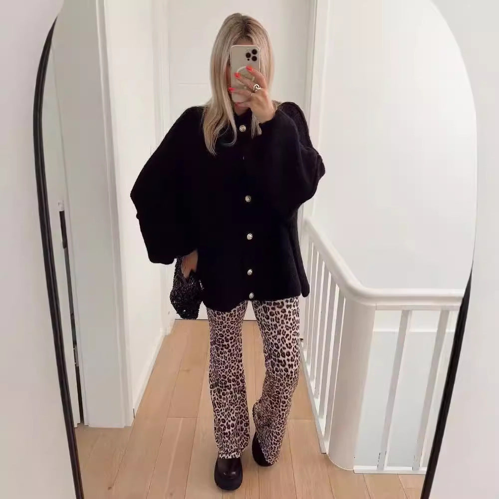 Batwing-sleeved Jacket Women's Clothing