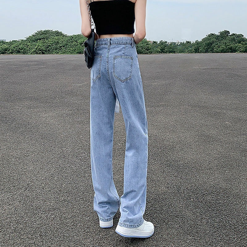 Damen Jeans mit hoher Taille